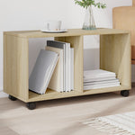 Rulleskap Sonoma Eik 72X33X42,5 Cm Sponplate