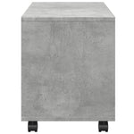 Rulleskap Betonggrå 72X33X42,5 Cm Sponplate