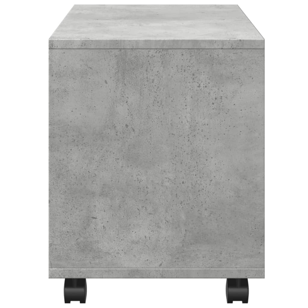 Rulleskap Betonggrå 72X33X42,5 Cm Sponplate