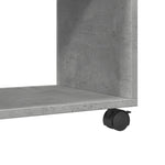 Rulleskap Betonggrå 72X33X42,5 Cm Sponplate