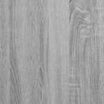 Rulleskap Grå Sonoma 72X33X42,5 Cm Konstruert Tre