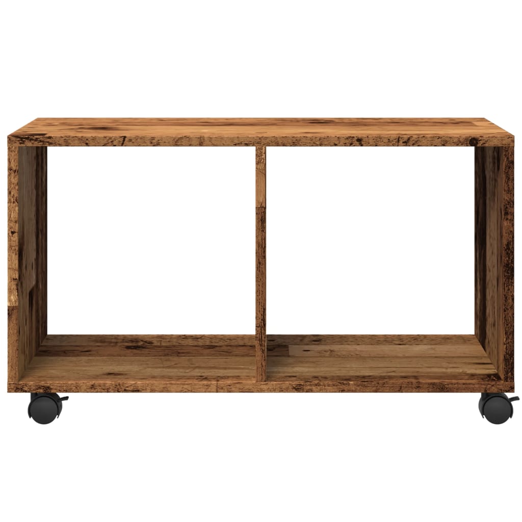 Rulleskap Gammelt Tre 72X33X42,5 Cm Konstruert Tre