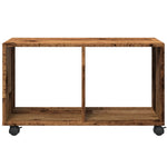 Rulleskap Gammelt Tre 72X33X42,5 Cm Konstruert Tre