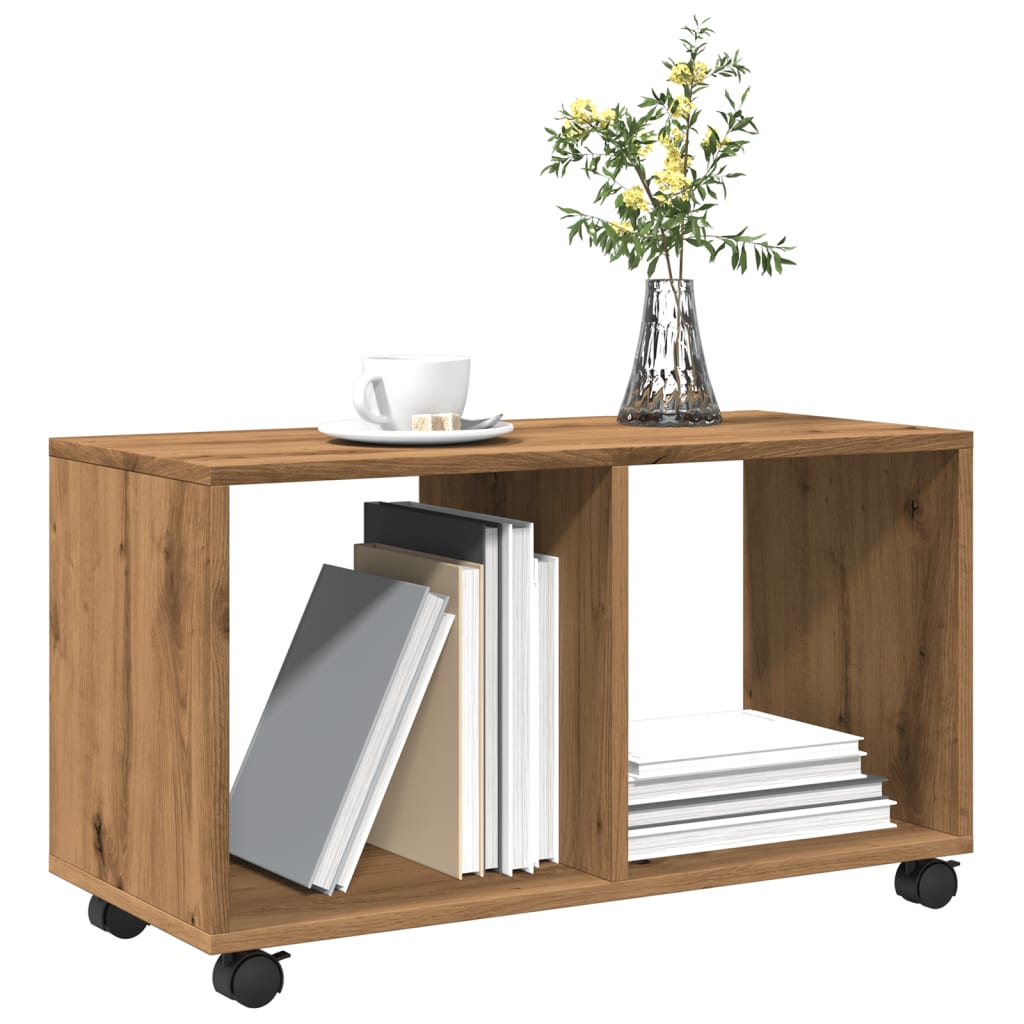 Rulleskap Artisan Eik 72X33X42,5 Cm Konstruert Tre