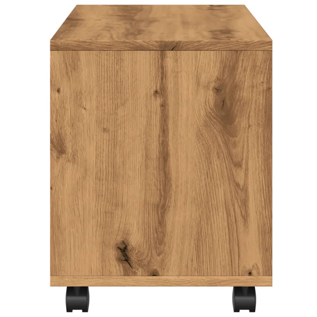 Rulleskap Artisan Eik 72X33X42,5 Cm Konstruert Tre
