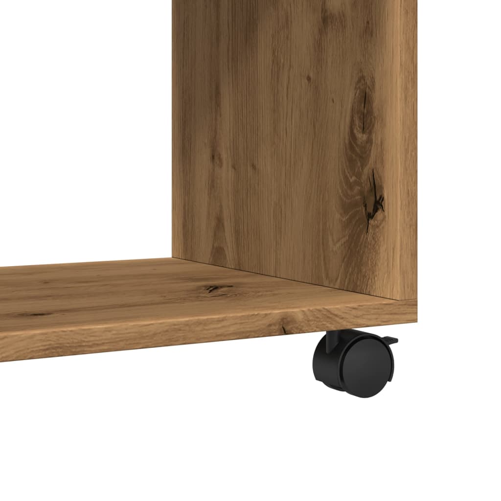 Rulleskap Artisan Eik 72X33X42,5 Cm Konstruert Tre