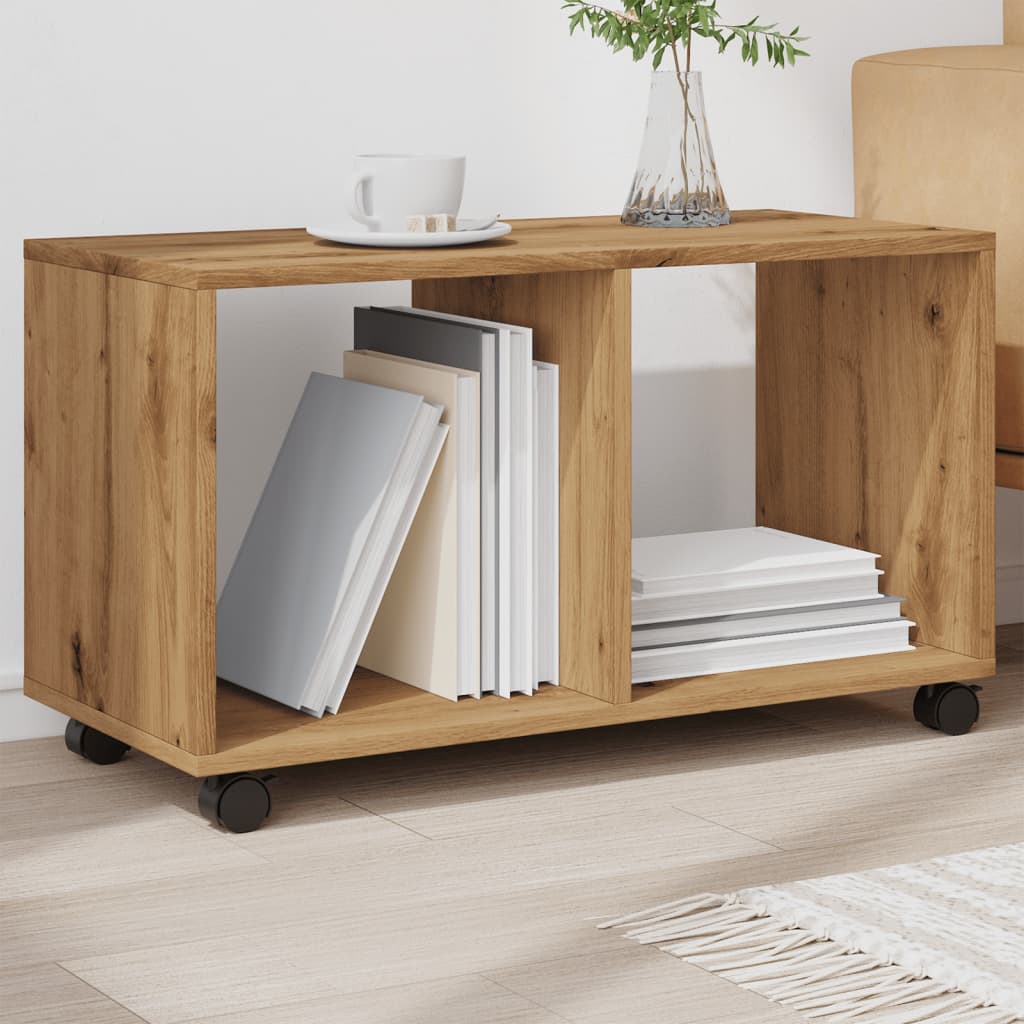 Rulleskap Artisan Eik 72X33X42,5 Cm Konstruert Tre