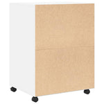 Rulleskap Hvit 60X48X81 Cm Konstruert Tre