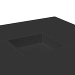 Salongbord Svart 80X80X40 Cm Konstruert Tre