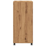 Rulleskap Artisan Eik 55X40X91 Cm Konstruert Tre
