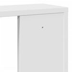 Vegghylle Hvit 100X15X70 Cm Konstruert Tre