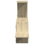 Vegghylle Sonoma Eik 104X15X49 Cm Konstruert Tre