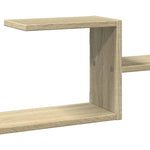 Vegghylle Sonoma Eik 104X15X49 Cm Konstruert Tre
