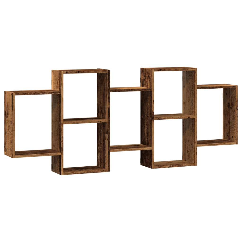 Vegghylle Gammelt Tre 159X18X65 Cm Konstruert Tre