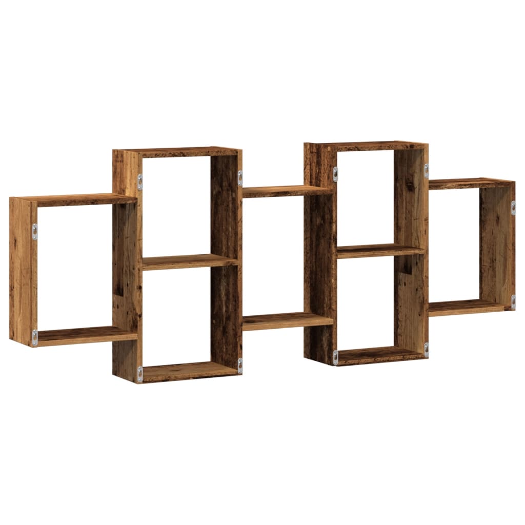 Vegghylle Gammelt Tre 159X18X65 Cm Konstruert Tre