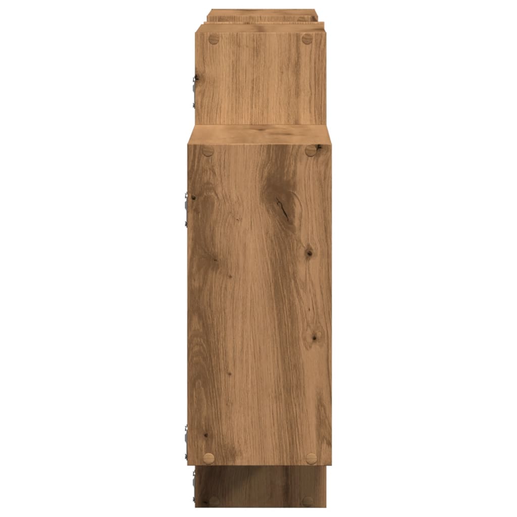Vegghylle Artisan Eik 159X18X65 Cm Konstruert Tre