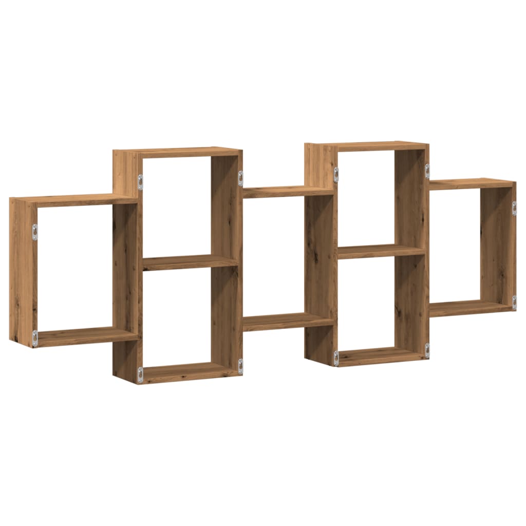Vegghylle Artisan Eik 159X18X65 Cm Konstruert Tre