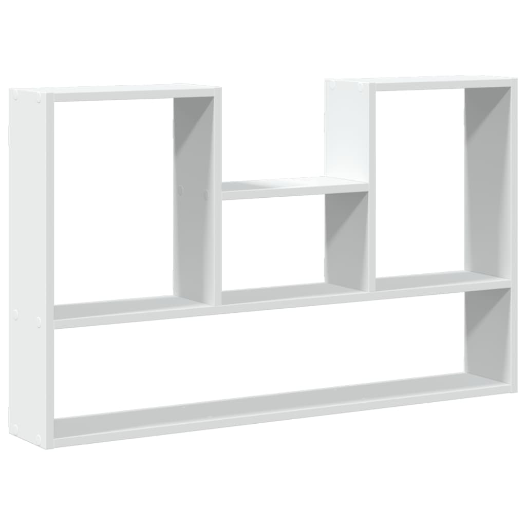 Vegghylle Hvit 99X15X60 Cm Konstruert Tre