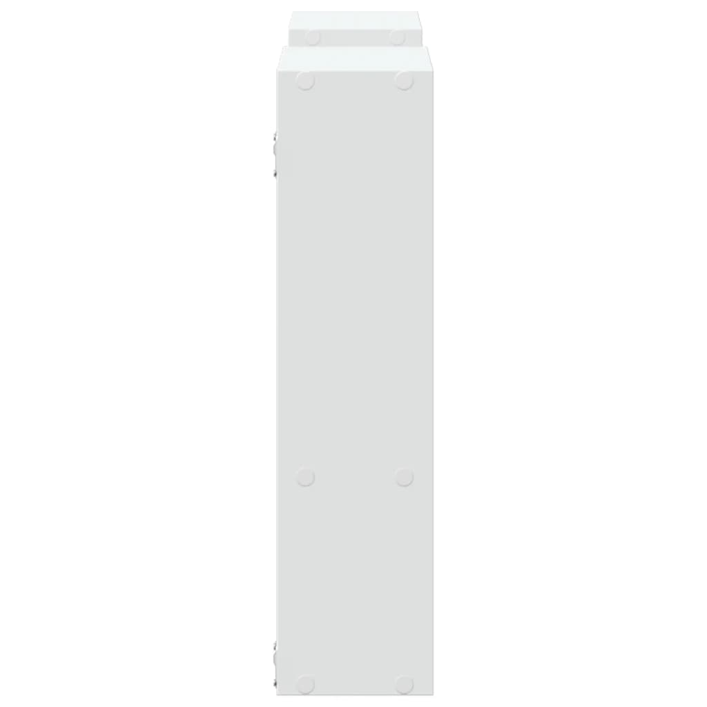 Vegghylle Hvit 99X15X60 Cm Konstruert Tre