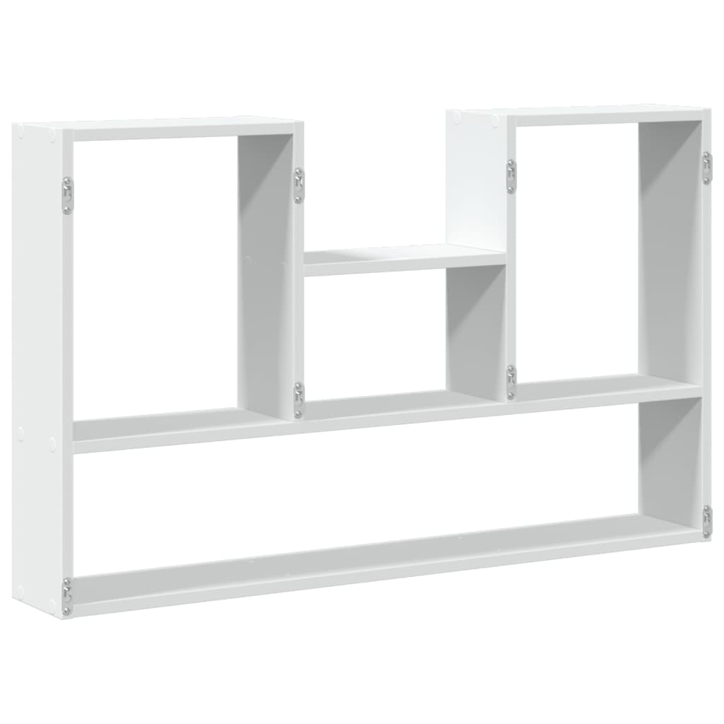 Vegghylle Hvit 99X15X60 Cm Konstruert Tre