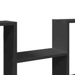 Vegghylle Svart 99X15X60 Cm Konstruert Tre
