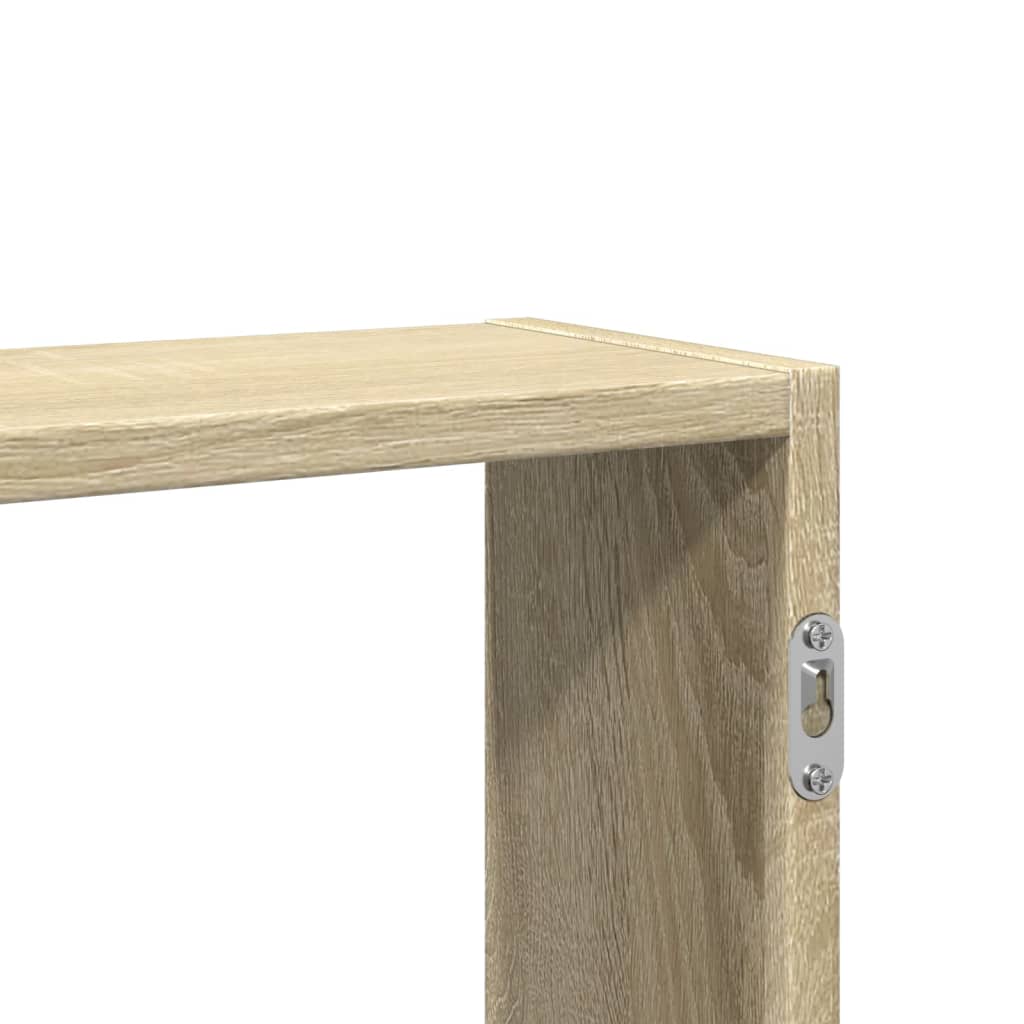 Vegghylle Sonoma Eik 99X15X60 Cm Konstruert Tre