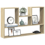 Vegghylle Sonoma Eik 99X15X60 Cm Konstruert Tre