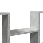Vegghylle Betonggrå 99X15X60 Cm Konstruert Tre