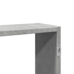 Vegghylle Betonggrå 99X15X60 Cm Konstruert Tre