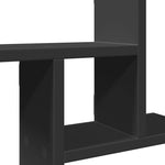 Vegghyller 2 Stk Svart 38X12X38 Cm Konstruert Tre
