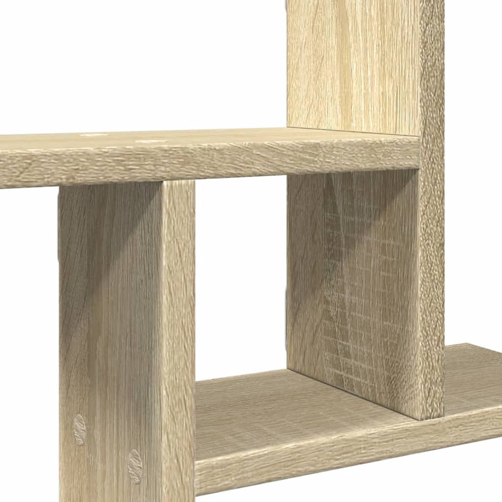 Vegghyller 2 Stk Sonoma Eik 38X12X38 Cm Sponplate