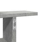 Vegghyller 2 Stk Betonggrå 38X12X38 Cm Sponplate
