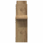 Vegghyller 2 Stk Artisan Eik 38X12X38 Cm Konstruert Tre