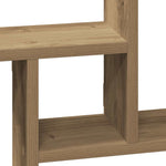 Vegghyller 2 Stk Artisan Eik 38X12X38 Cm Konstruert Tre