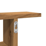 Vegghyller 2 Stk Artisan Eik 50X12X50 Cm Konstruert Tre