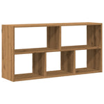 Vegghylle Artisan Eik 100X25X50 Cm Konstruert Tre
