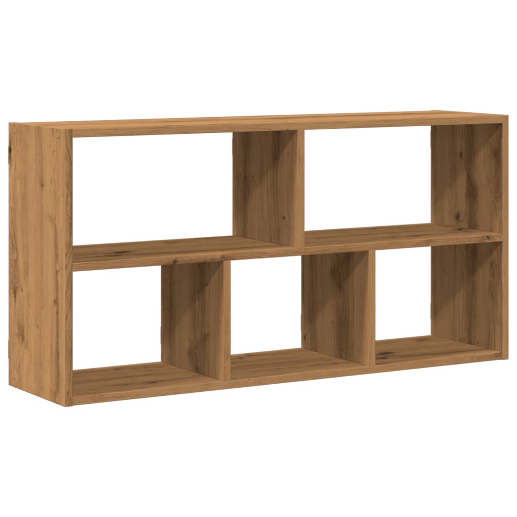 Vegghylle Artisan Eik 100X25X50 Cm Konstruert Tre