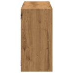 Vegghylle Artisan Eik 100X25X50 Cm Konstruert Tre