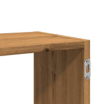 Vegghylle Artisan Eik 100X25X50 Cm Konstruert Tre