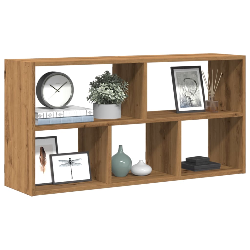 Vegghylle Artisan Eik 100X25X50 Cm Konstruert Tre