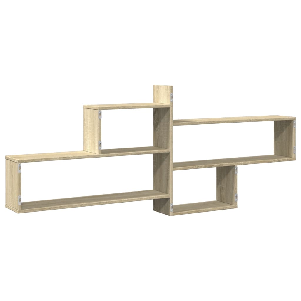 Vegghylle Sonoma Eik 167,5X18X68 Cm Konstruert Tre