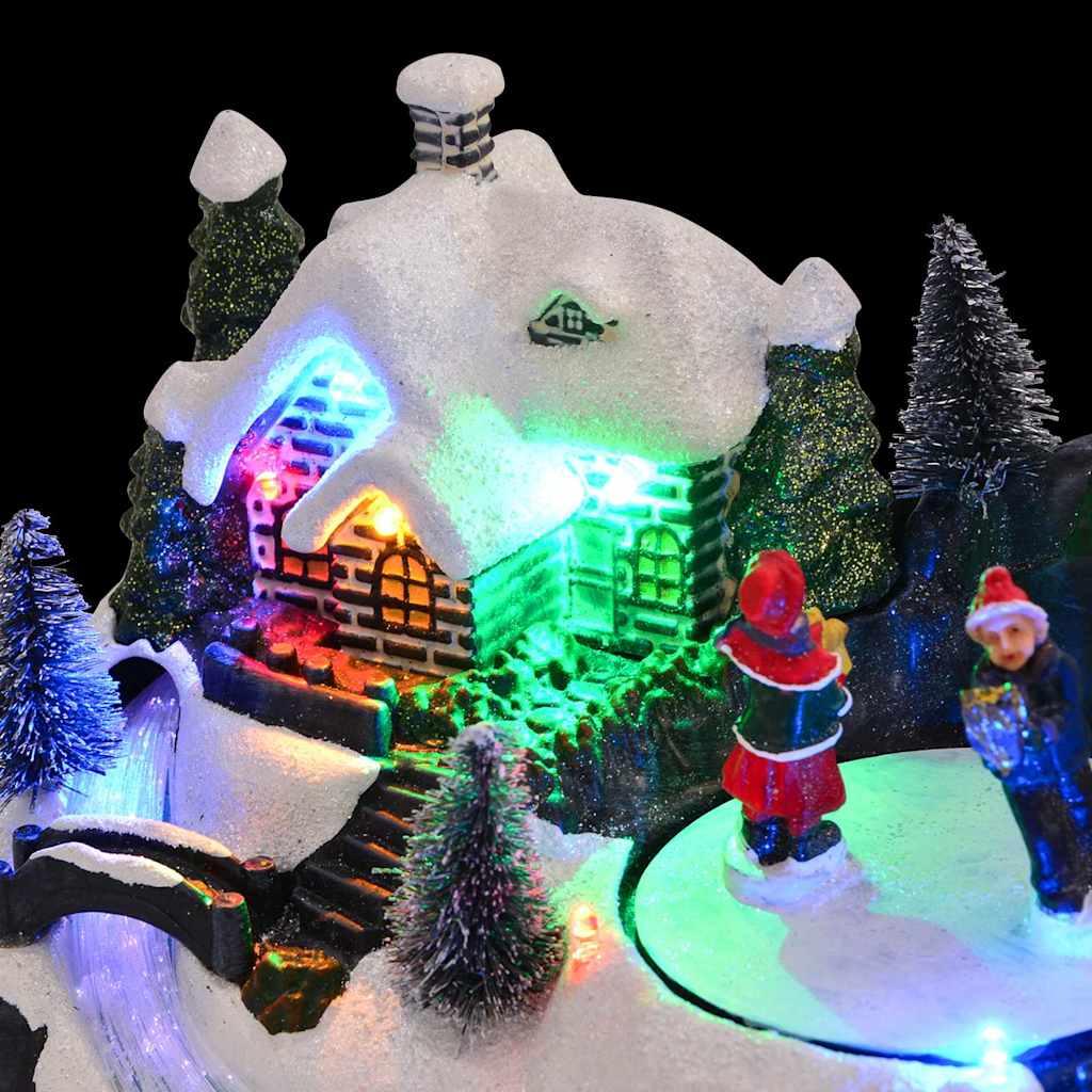 Juleborddekorasjon Flerfarget 16 X 11.5 X 13 Cm Plast