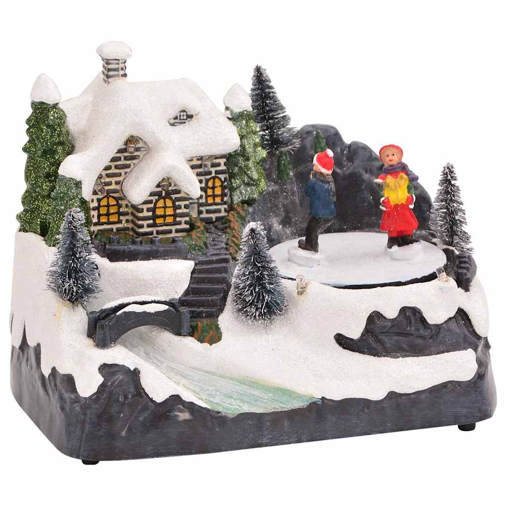 Juleborddekorasjon Flerfarget 16 X 11.5 X 13 Cm Plast