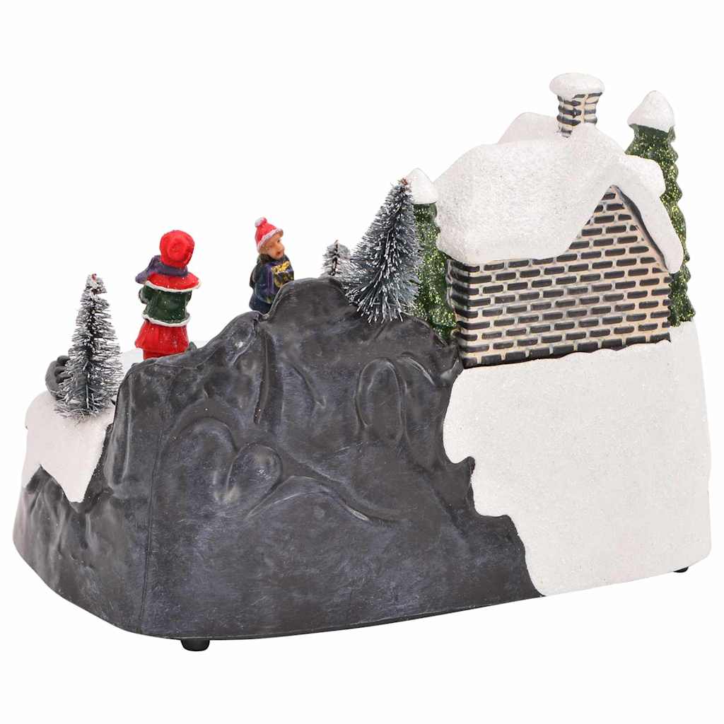 Juleborddekorasjon Flerfarget 16 X 11.5 X 13 Cm Plast