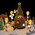 Juleby Dekorasjon Flerfarget 22 X 21.5 X 17 Cm Plast