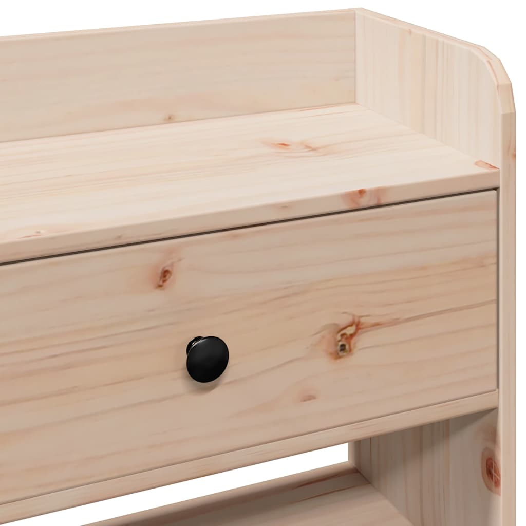 Hodegavl Med Oppbevaring 160 Cm Heltre Furu