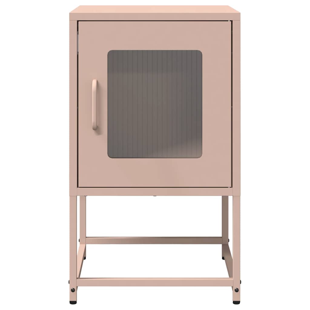 Nattbord Rosa 36X39X60,5 Cm Kaldvalset Stål