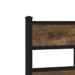 Sengeramme Uten Madrass Med Hodegavl Sonoma Eik 90X200 Cm