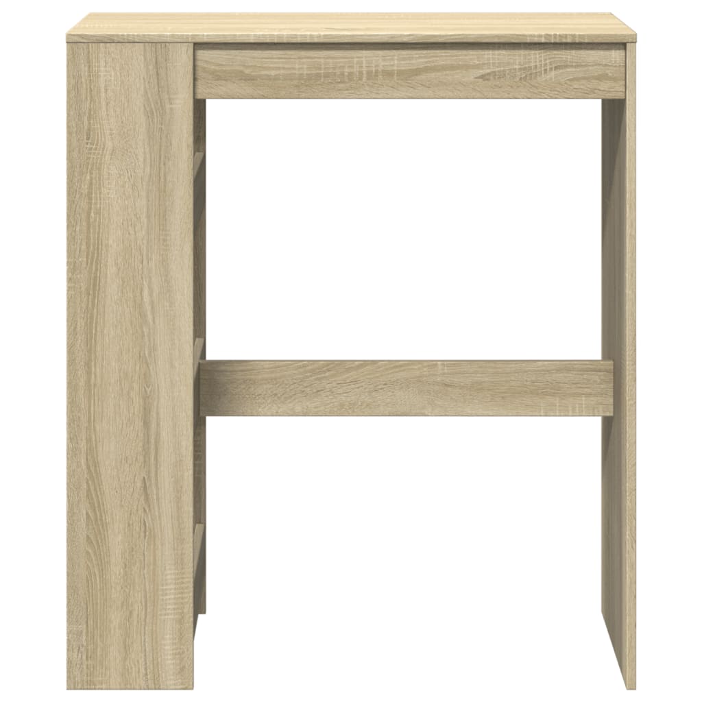 Barbord Med Stativer Sonoma Eik 90X40X103,5 Cm Konstruert Tre