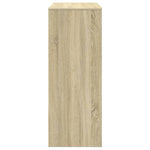 Barbord Med Stativer Sonoma Eik 90X40X103,5 Cm Konstruert Tre